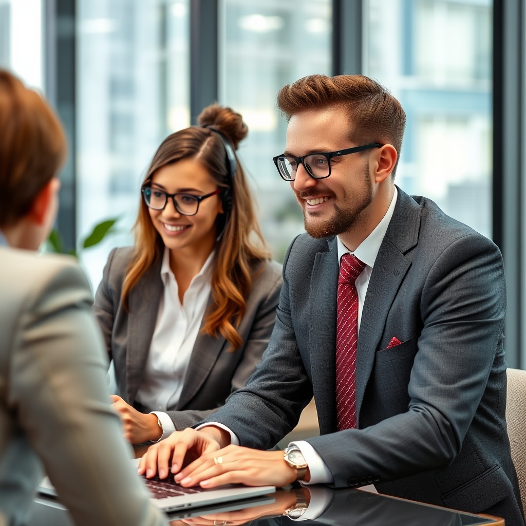 Investoren analysieren Wachstumsstrategien