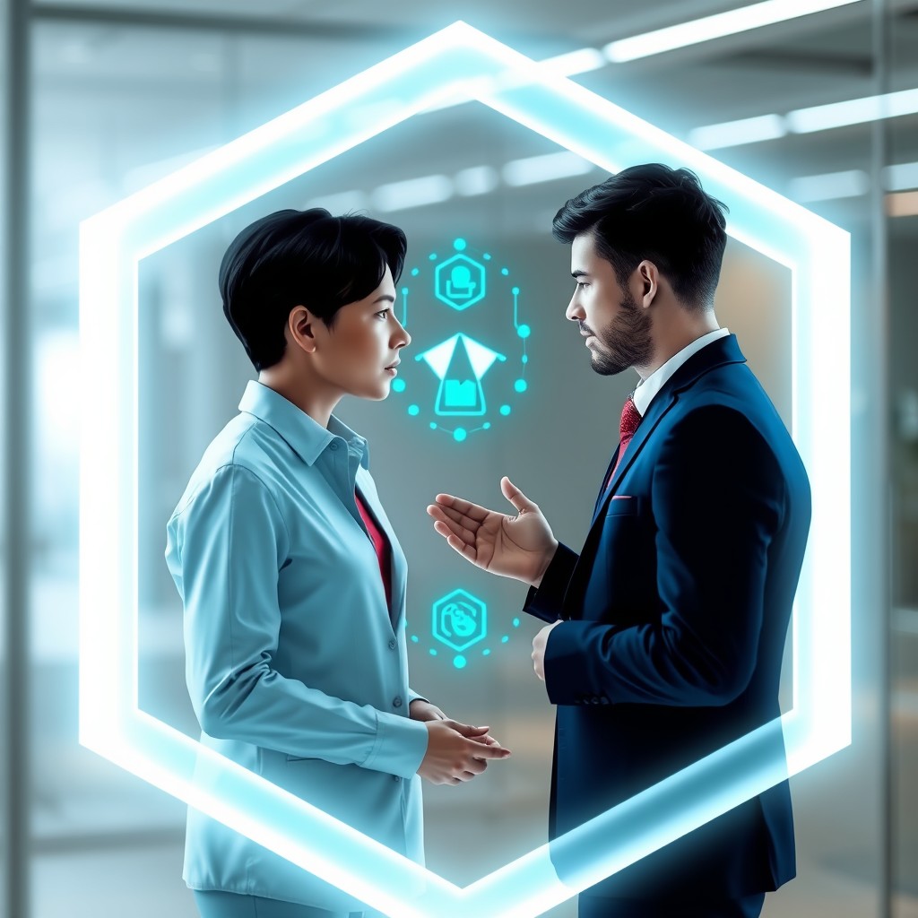 Team von FinanzLab bei der Zusammenarbeit